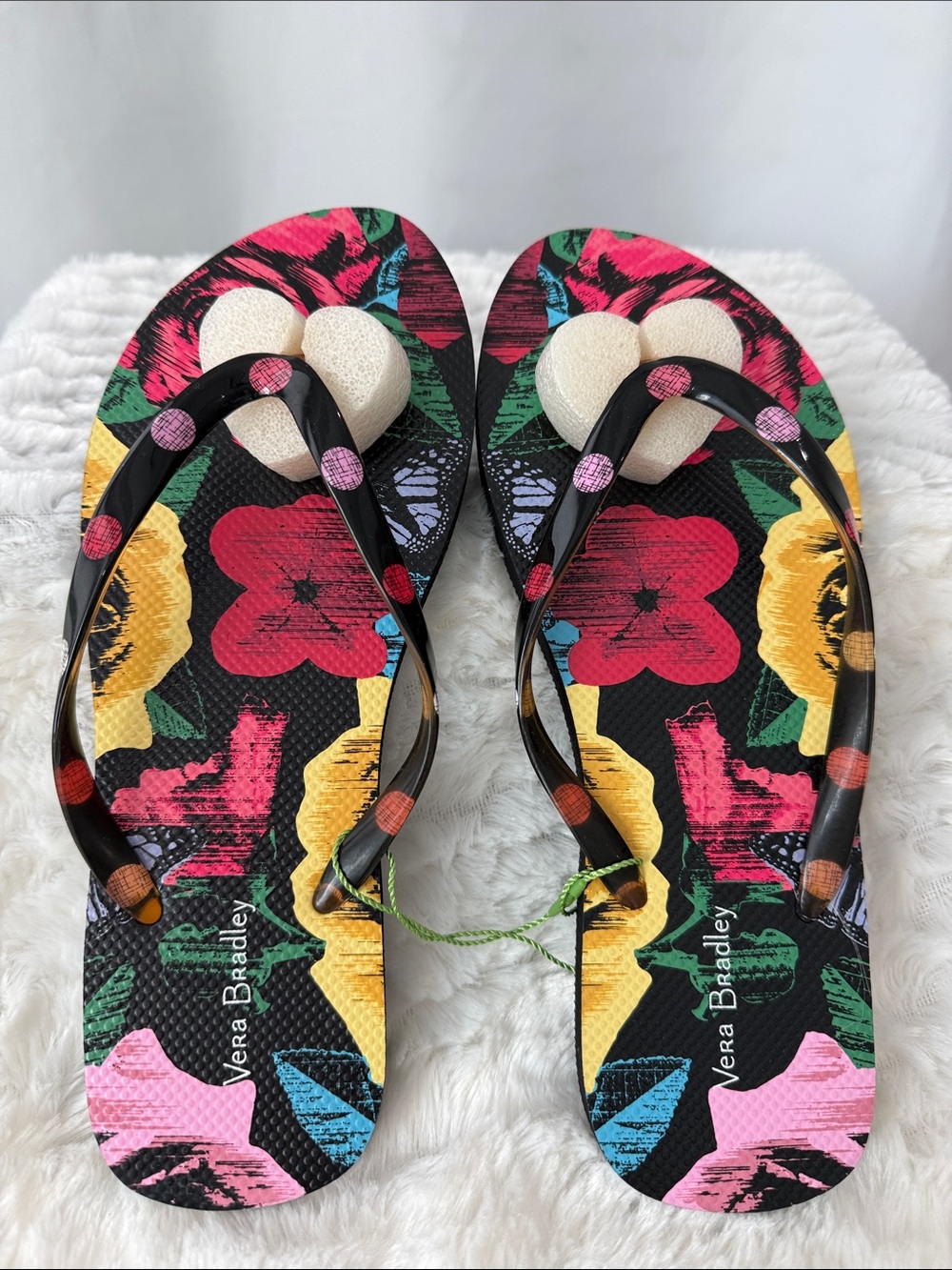 Vera Bradley Flip Flops - Havana Rose